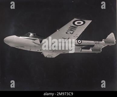 Erster Prototyp von Havilland Sea Venom NF20, WK376. Stockfoto