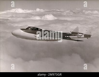 Erster Prototyp von Havilland Sea Venom NF20, WK376. Stockfoto