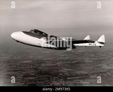 Erster Prototyp von Havilland Sea Venom NF20, WK376. Stockfoto