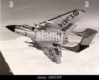 Erste Produktion von Havilland Sea Vixen FAW1, XJ474. Stockfoto