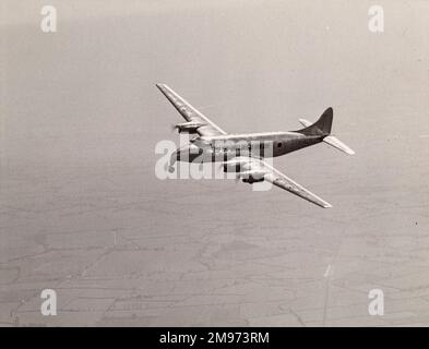 Der erste Prototyp von Havilland DH114 Heron, G-ALZL. Stockfoto