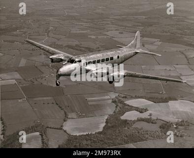 Der erste Prototyp von Havilland DH114 Heron, G-ALZL. Stockfoto