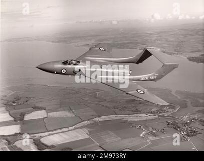 Erste Produktion von Havilland Sea Vixen FAW1, XJ474. Stockfoto