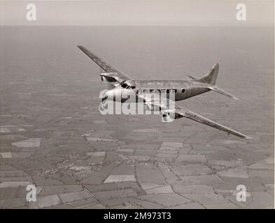 Der erste Prototyp von Havilland DH114 Heron, G-ALZL. Stockfoto