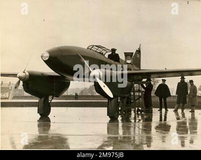 De Havilland DH88 Comet, wahrscheinlich G-ACSR. Stockfoto