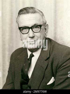 Sir Morien Bedford Morgan, RAE, 1912-1978, Vorsitzender des Supersonic Transport Aircraft Committee. Ungefähr 1971. Stockfoto