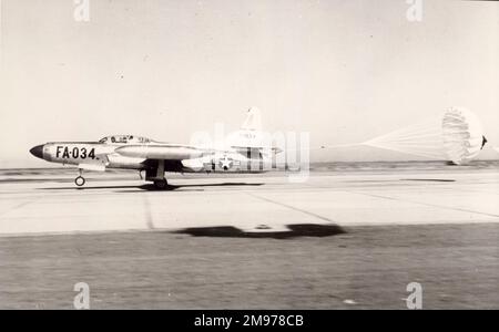 Lockheed F-94C-1-LO Starfire, 50-1034. Stockfoto