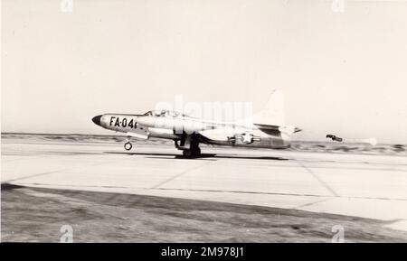 Lockheed F-94C-1-LO Starfire, 50-1041. Stockfoto