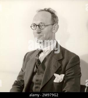 N.E. Rowe, CBE, FRAeS, Präsident von Raes 1955-1956. Stockfoto