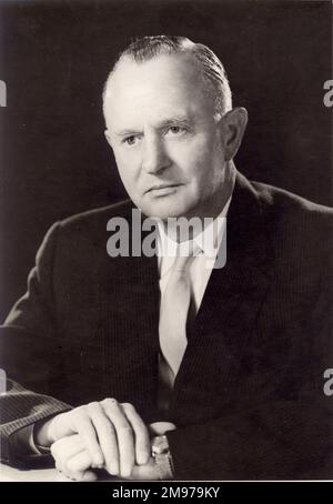 Sir George Herbert Dowty, FAIAA, FRAeS, 1901-1975, Raes Präsident 1952-1953. Stockfoto