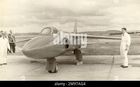 Folland Fo139 Midge, G-39-1. Stockfoto