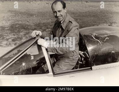 Neville Frederick Duke, OBE, DSO, DFC**, AFC, FRAeS, 1922-2007. Stockfoto