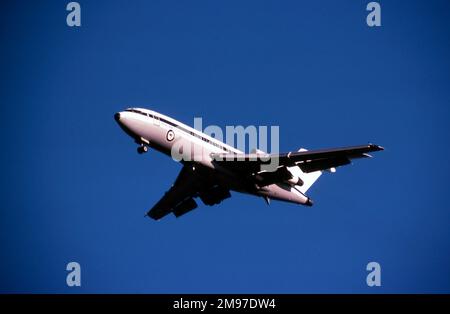 Boeing 727-22C N27271 der RNZAF fliegt im Juli 1993 auf der RIAT Fairford Stockfoto