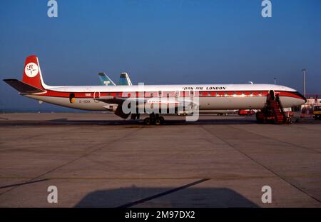 De Havilland Comet 4C G-BDIX Dan-Air London, ex RAF 216 Sqn, London Gatwick 1976 Stockfoto