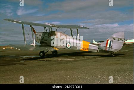 De Havilland Tiger Moth VH-SNT in Privatbesitz in Australien 1998 Stockfoto