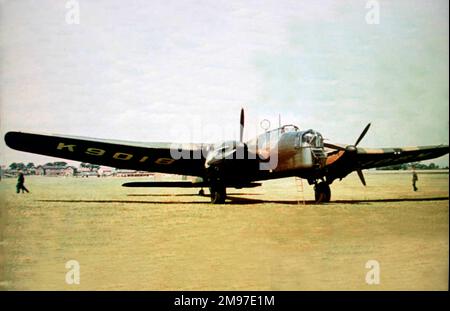 Armstrong Whitworth AW 38 Whitley von No. 10 Sdn. Stockfoto