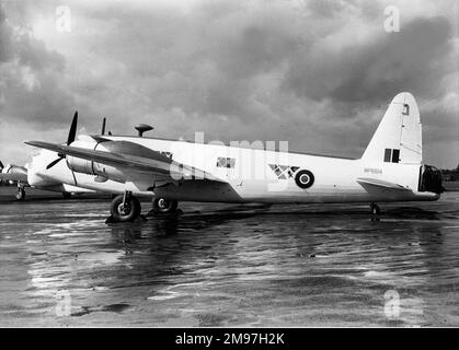 Vickers Wellington GR XIV - dieser ehemalige Stalwart des RAF Bomber Command diente weiterhin als Langstrecken-U-Boot-Jäger. Stockfoto