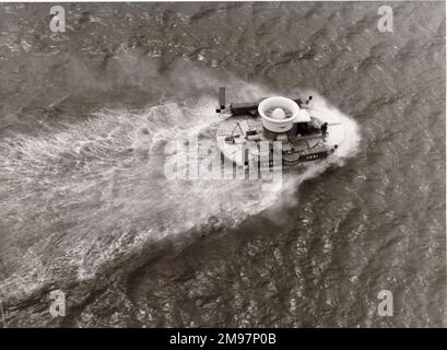 Saunders-Roe SR-N1 Luftkissenboot, G-12-4. Stockfoto