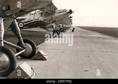 Hawker Fury Ist Es. Stockfoto