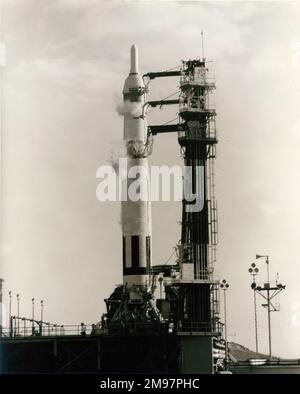 Martin SM-68 Titan ICBM. Stockfoto