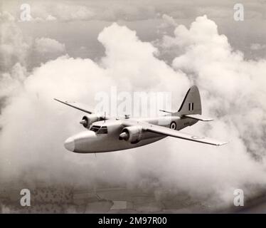 Der erste Percival P66 Pembroke C1, WV698 für die Royal Air Force. Stockfoto