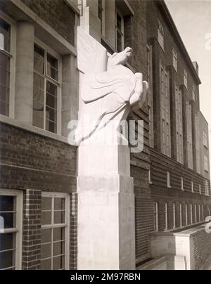 Pegasus on Filton House, die Verwaltungsbüros von Bristol Aeroplane, Co Ltd. c.1936. Stockfoto