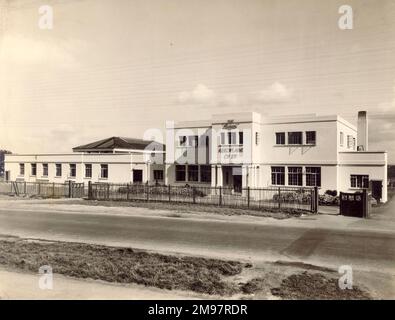 Personal- und Betriebskantine der Abteilung für Flugzeugtriebwerke in Bristol. c.1930. Stockfoto