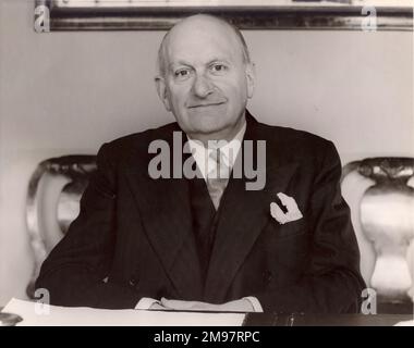 Sir Frederick Handley Page, CBE, FRAeS, 1885-1962, Raes Präsident 1945-1947. Stockfoto