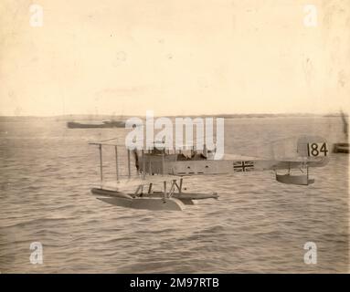 Kurzer Typ 184 Wasserflugzeug, 184. Stockfoto