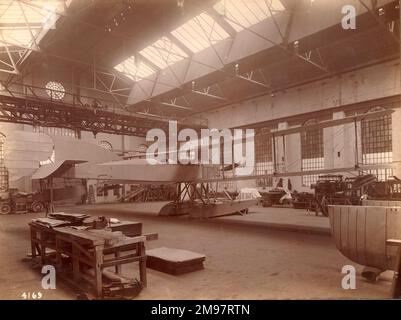 Kurzes Wasserflugzeug Typ 184. Stockfoto