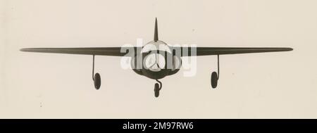 Westland Jet Fighter-Bomber-Design von W.E.W. Petter, c.1944. Stockfoto