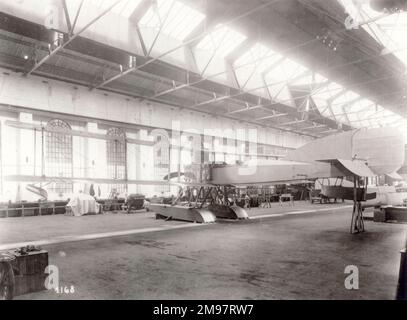 Kurzes Wasserflugzeug Typ 184. Stockfoto