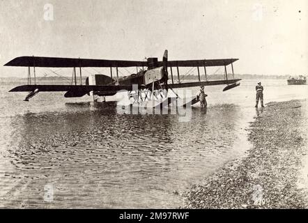 Kurzes Wasserflugzeug Typ 184. Stockfoto