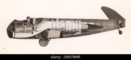 Westland Jet Fighter-Bomber-Design von W.E.W. Petter, c.1944. Stockfoto