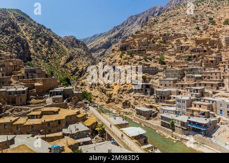 Palangan-Dorf in Kurdistan, Iran Stockfoto