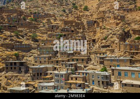 Palangan-Dorf in Kurdistan, Iran Stockfoto