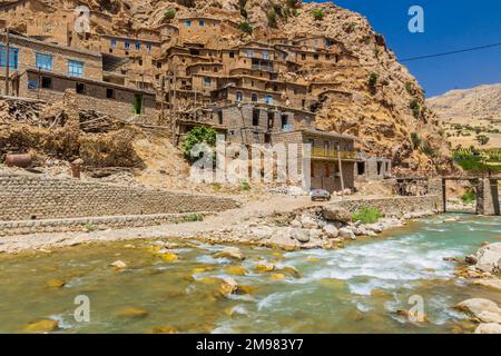 Palangan-Dorf in Kurdistan, Iran Stockfoto