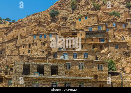 Palangan-Dorf in Kurdistan, Iran Stockfoto