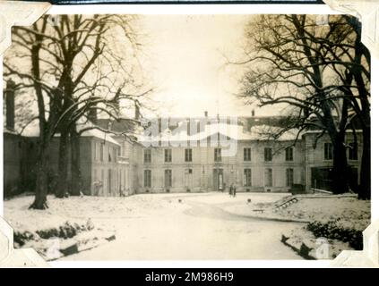 Hauptsitz, Chateau d'Etreux, Saint Cloud, Frankreich, von Oktober 1944 bis März 1945. Stockfoto
