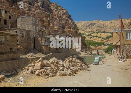 Palangan-Dorf in Kurdistan, Iran Stockfoto