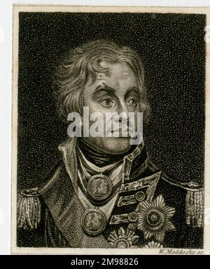 Lord Horatio Nelson (1758-1805), britischer Marineoffizier. Stockfoto