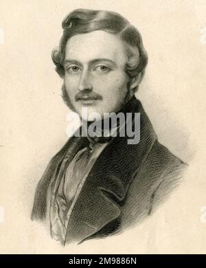 Prinz Albert (1819-1861), Gemahl von Königin Victoria. Stockfoto