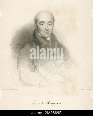 Samuel Rogers (1763-1855), englischer Dichter. Stockfoto