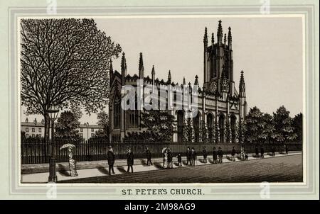 St. Peter's Church, Brighton, Sussex. Stockfoto