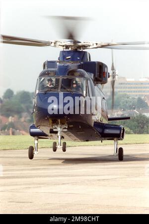 Eh Industries (später AgustaWestland) EH101 Vorserienhubschrauber. Stockfoto