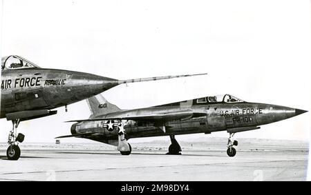 Republik F-105B ThunderChief, 54-0101. Stockfoto