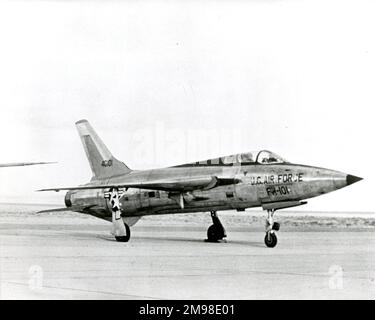 Republik F-105B ThunderChief, 54-0101. Stockfoto