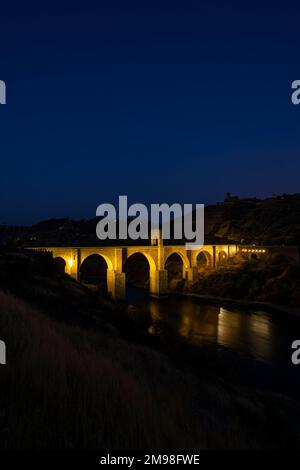 Puente de Alcantara in Extremadura, Spanien Stockfoto