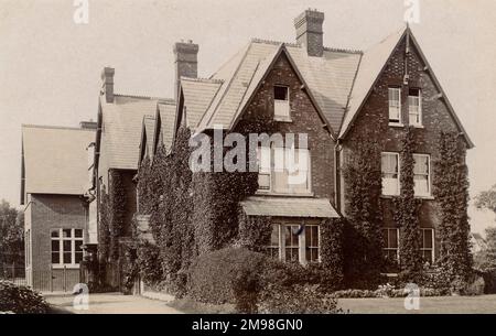 Unterkunft, Somerfield House, Marlborough College, Wiltshire. Stockfoto