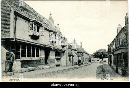 Das Star Inn, Alfriston, East Sussex. Stockfoto